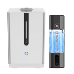 Zestaw Inhalator wodoru Si-22 (Srebrny) + Butelka wodorowa Si-Pro (Czarna)