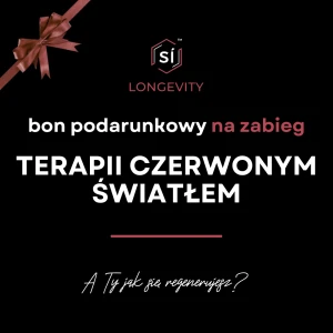 Bon Podarunkowy na Terapię Czerwonym Światłem – Si Longevity Center