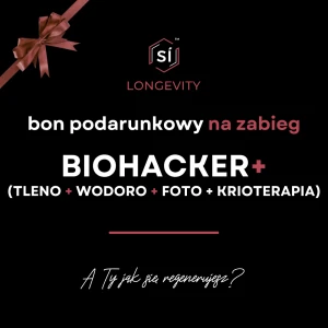 Bon Podarunkowy na zabieg BIOHACKER+ – Si Longevity Center